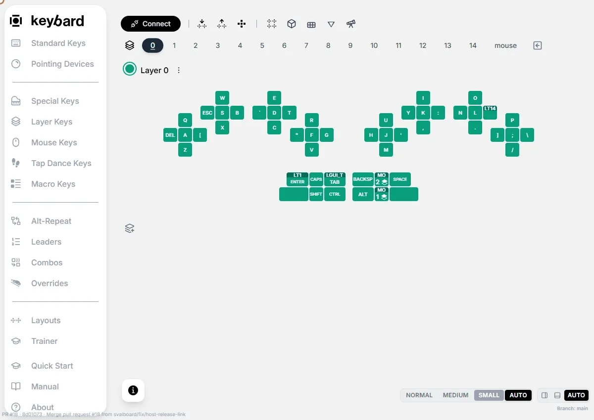Opening Export Layout and exporting a native .svil file.