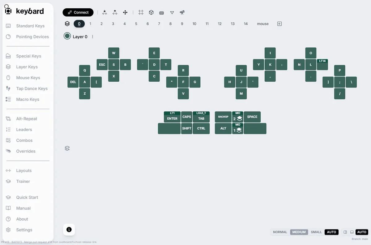 Choosing Save Layer…, naming it, and finding it in Layouts.